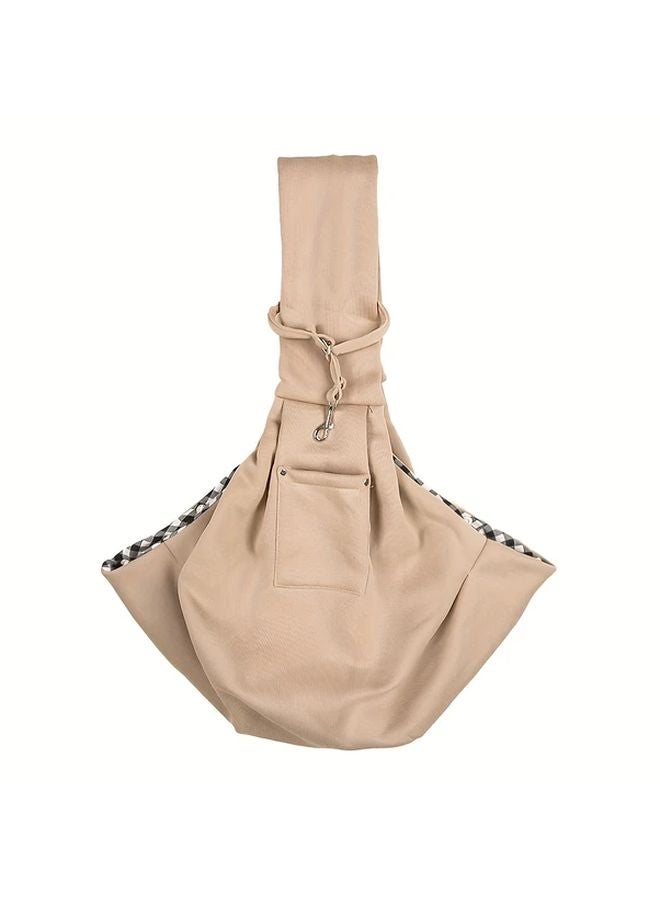 Green Foldable Lightweight Pet Backpack For Dogs Cats Adjustable Breathable Outdoor - Image 5
